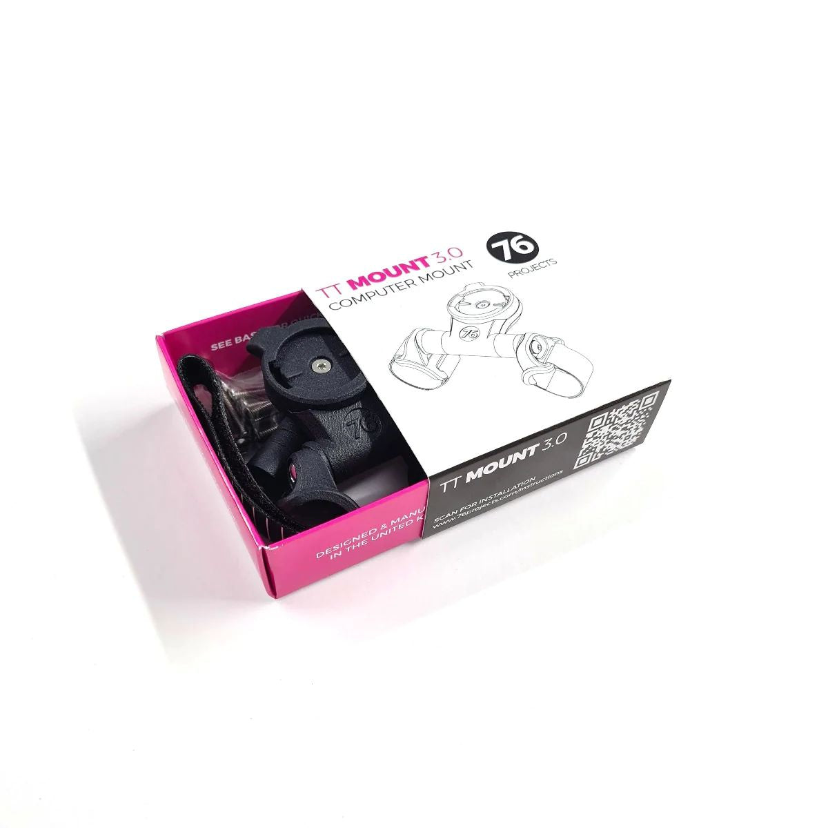 76プロジェクト TT MOUNT 3.0 GARMIN 50-90mm TT マウント