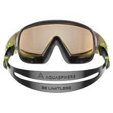 画像をギャラリービューアに読み込む, AQUASPHERE アクアスフィア スイムゴーグル Defy.Ultra デファイウルトラ Black/Blue Titan Mirror Lens