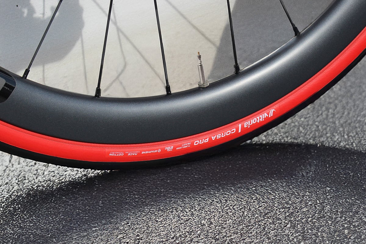 Vittoria CORSA PRO TLR Red Sidewall Limited – SPORTS CYCLE SHOP