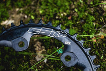 画像をギャラリービューアに読み込む, cSixx Shimano GRX Round Chainring BLACK