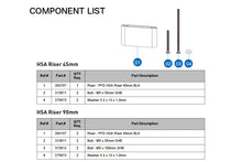 画像をギャラリービューアに読み込む, PROFILEDESIGN HSA RISER KIT 90mm