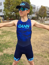 画像をギャラリービューアに読み込む, Cannibal 65%OFF メンズ CANN ウルトラ トライスーツ リアジップ CAMO BLUE