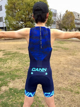 画像をギャラリービューアに読み込む, Cannibal 65%OFF メンズ CANN ウルトラ トライスーツ リアジップ CAMO BLUE