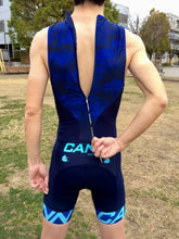 画像をギャラリービューアに読み込む, Cannibal 65%OFF メンズ CANN ウルトラ トライスーツ リアジップ CAMO BLUE