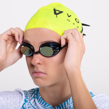 画像をギャラリービューアに読み込む, 【50%OFF】スイムゴーグル キラ ブラック/ゴールドミラーレンズ