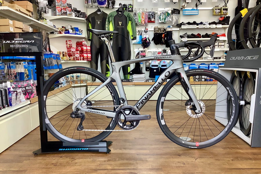 PINARELLO PRINCE FX DISK ULTEGRA R8100 Di2 12S 完成車 サイズ 49 カラー A237 GRAY STEEL 在庫有
