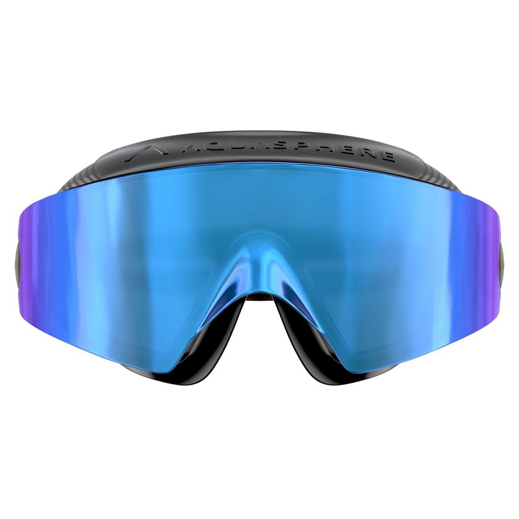 AQUASPHERE アクアスフィア スイムゴーグル Defy.Ultra デファイウルトラ Black/Blue Titan Mirror Lens