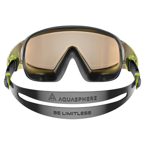 AQUASPHERE アクアスフィア スイムゴーグル Defy.Ultra デファイウルトラ Black/Blue Titan Mirror Lens