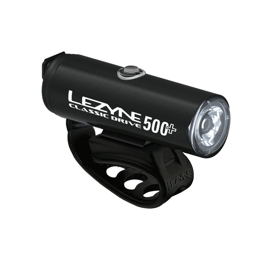 LEZYNE CLASSIC DRIVE 500+ SATIN BLACK