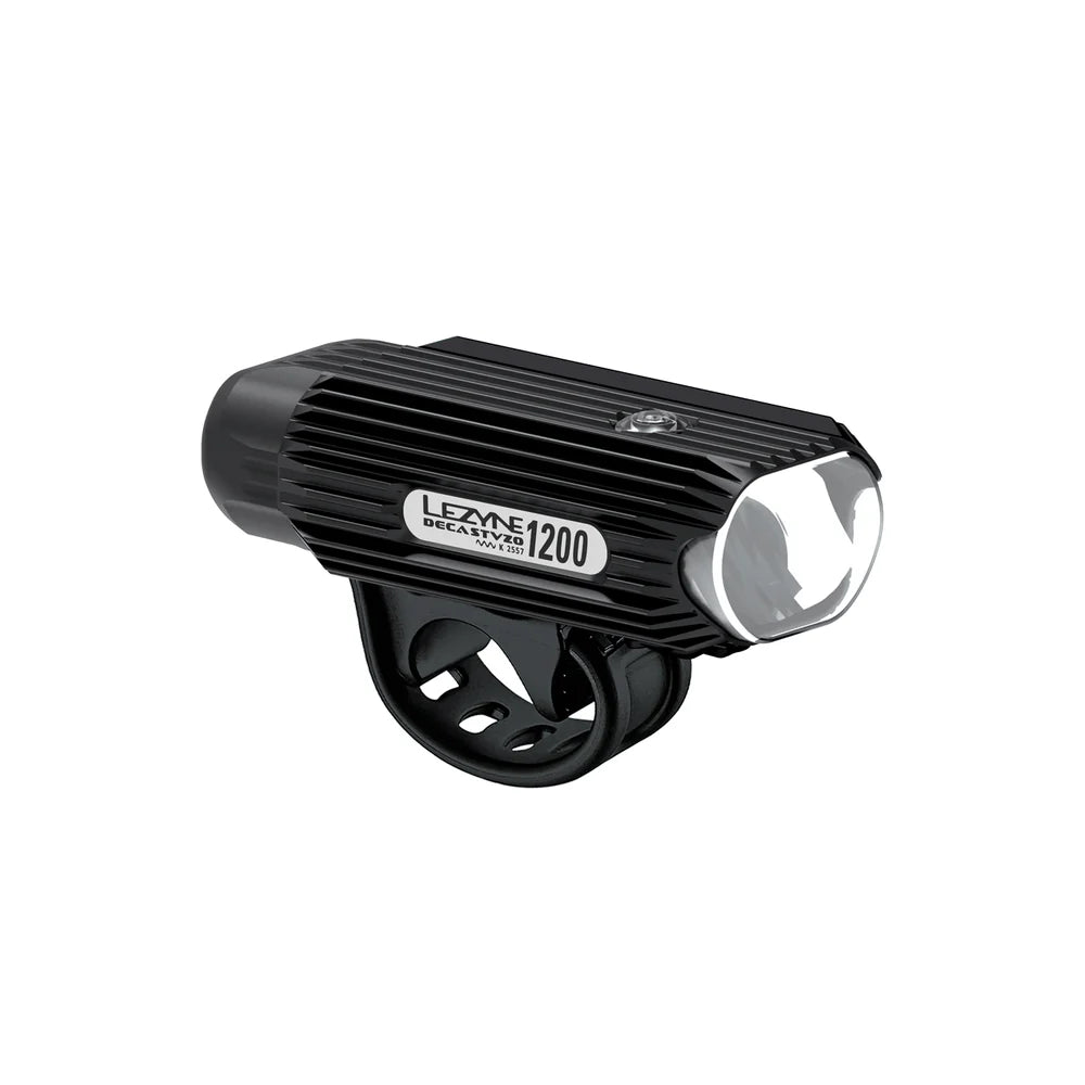 LEZYNE DECA StVZO 1200 FRONT BLACK