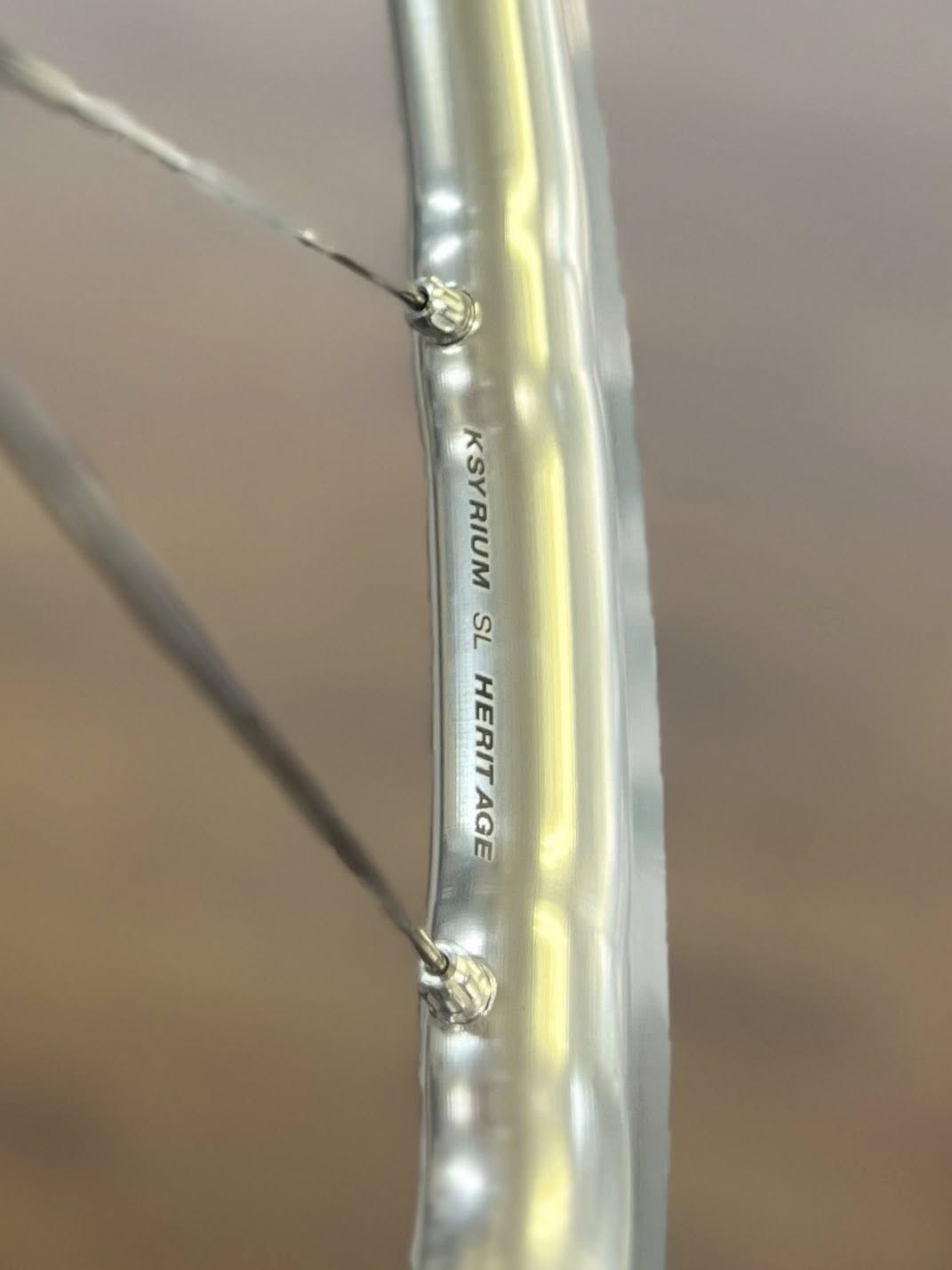 MAVIC KSYRIUM SL RIM シマノ MAVIC KSYRIUM SL DISC HERITAGE 前後セット シマノボディ – SPORTS