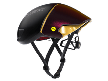 画像をギャラリービューアに読み込む, Trek Ballista MIPS Asian Fit Road Bike Helmet Black/Red (dark) ; Finish / Matte
