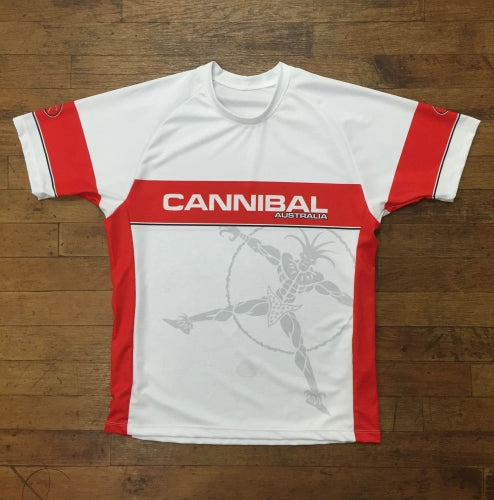 Cannibal 80%OFF メンズ ランニングTシャツ RED LINE