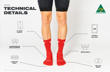 画像をギャラリービューアに読み込む, Burgh Cycling Paper Sock - Black
