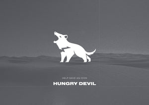 Burgh Cycling Hungry Devil Sock - White