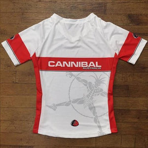 Cannibal 80%OFF レディース ランニングTシャツ RED LINE